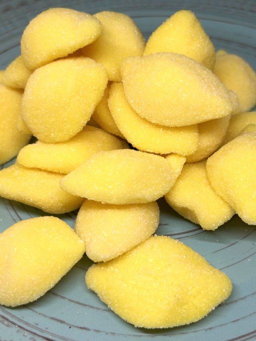 Bonbon citron guimauve moelleuse pour candy bar anniversaire gâteau de bonbons