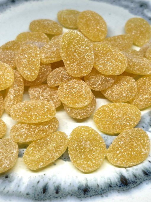 Ginger Lemon HARIBO bonbons gélifiés au citron acidulé et au gingembre