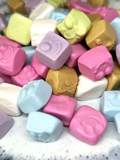 Squidgies Haribo – bonbons gélifiés en petits cubes ultra moelleux et aérés
