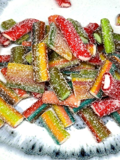 Bonbons acidulés déclassés moches – confiseries imparfaites en vrac à petit prix