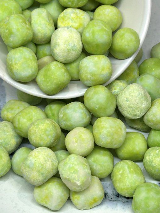 Bool's Poom Pomme Verquin – bonbons tendres à la pomme recouverts de sucre glace