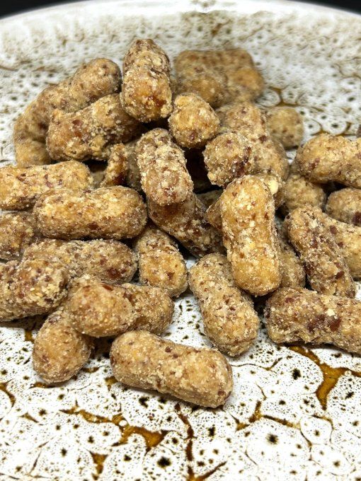 Cacahuètes Feuilletées Kubli 100g – bonbons à la cacahuète caramélisés et enrobés de nougatine