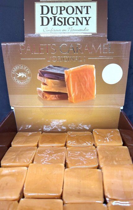 Caramels Palets Tendres Vanille Dupont d’Isigny 2,5kg – caramels français emballés individuellement