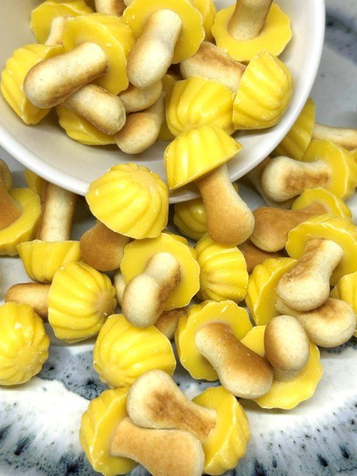 champignons à la banane snack croustillant gourmand saveur banane fun
