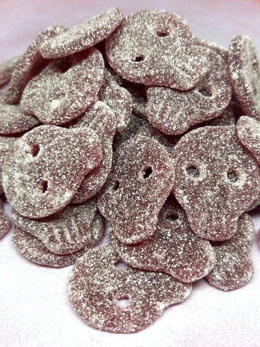 crânes suédois raisin bonbon fruité premium texture fondante