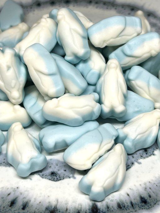Foam Pingouins Kingsway 100g – bonbons mousse ultra tendres en forme de pingouins au goût fruité