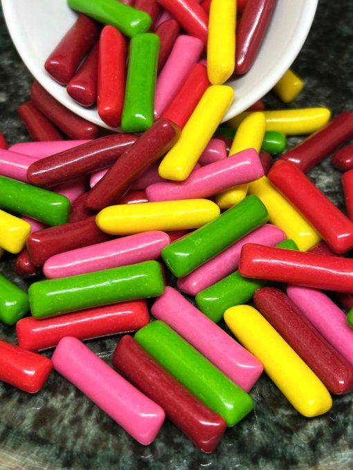 Hitschies Mix Original Lisses Hitschler bonbon fruité à mâcher pour candy bar anniversaire et fête