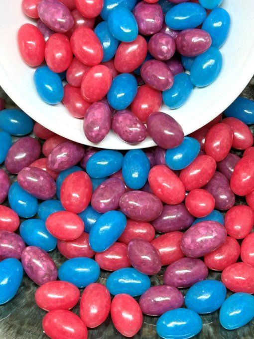 Jelly Beans Berry Mix Dr Sour 100g – bonbons dragéifiés acidulés aux fruits rouges