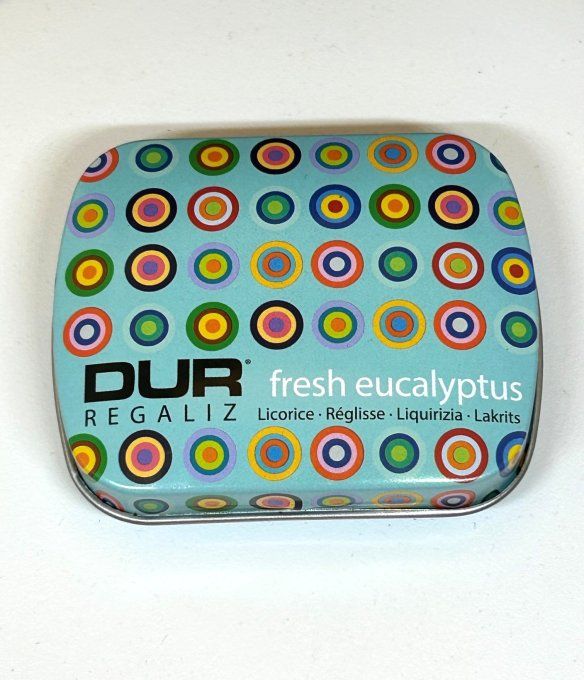 Neo Dur Réglisse Sans Sucre MIX 20 boîtes – présentoir de pastilles aux saveurs menthe, eucalyptus, 
