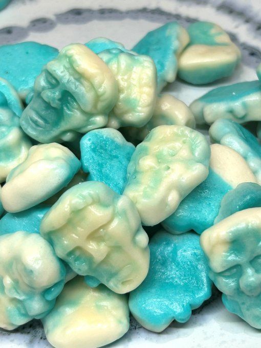Ravazzi Frankenstein Fraise 100g – bonbon gélifié en forme de Frankenstein au goût de fraise