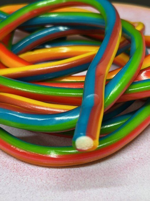 reglisse americain arc en ciel bonbon multicolore fête foraine candy bar anniversaire