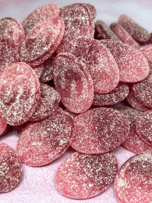 s märke sour pomegranate raspberry bonbon suédois acidulé grenade framboise
