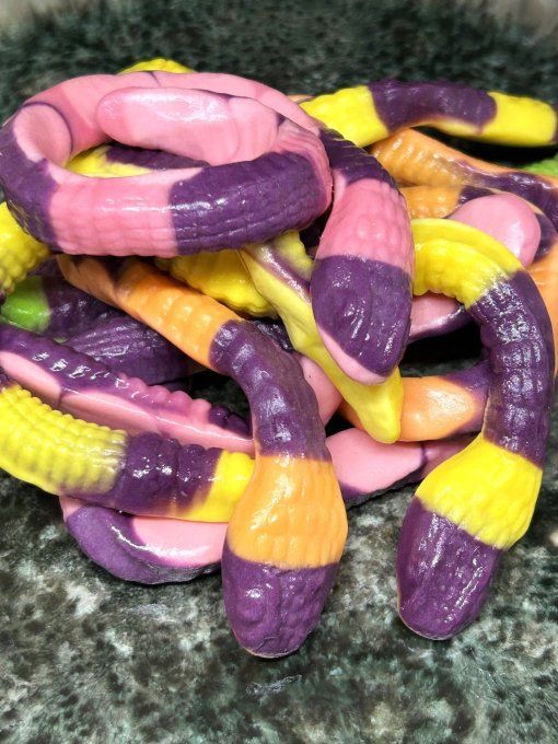 Serpents Géants Vidal bonbon géant fruité pour anniversaire candy bar et fête