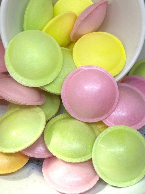 Soucoupes à la poudre – bonbons rétro acidulés fruités des années 80 et 90