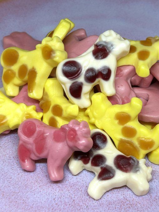 Vaches au Lait Trolli bonbon gélifié tendre fruité pour candy bar anniversaire et fête